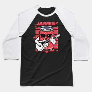 Strawberry Jammin Baseball T-Shirt